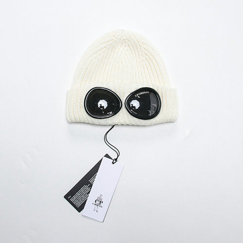 Beanie Hat with Integrated Goggles
